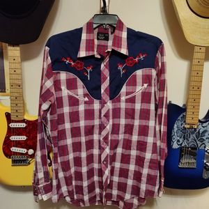 Vintage Western Shirt by Sears - XL